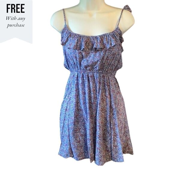 FREE Floral Mini Dress Size Small - Picture 1 of 3